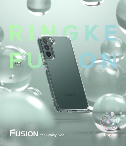 Funda Ringke Fusion Compatible Samsung Galaxy S22 Plus Color Clear (transparente)