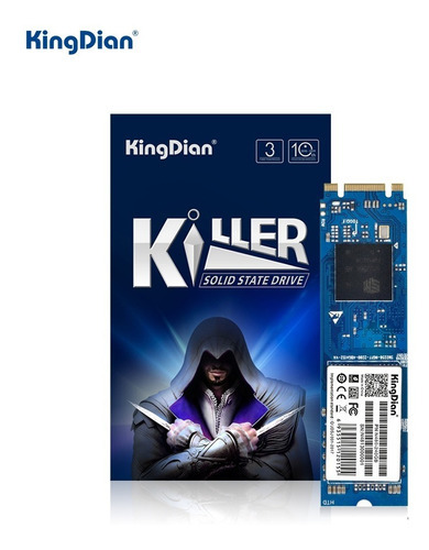 Ssd M2 Kingdian N480 512gb Leitura/escrita 520/562 Mb/s Cor Preto