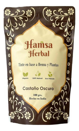 Tinte 100% Natural Hamsa Herbal