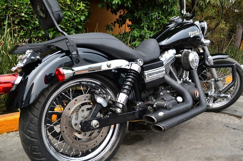 Imagen 15 de 15 de Harley Dyna Street Bob Muy Llamativa, Con Extras, Emplacada