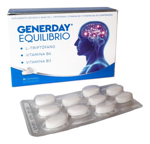Generday Equilibrio Estuche X 30 Comprimdos. De Fábrica.