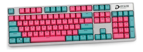 Teclas Keycaps 60% Inyección Teclado Mecánico Inglés