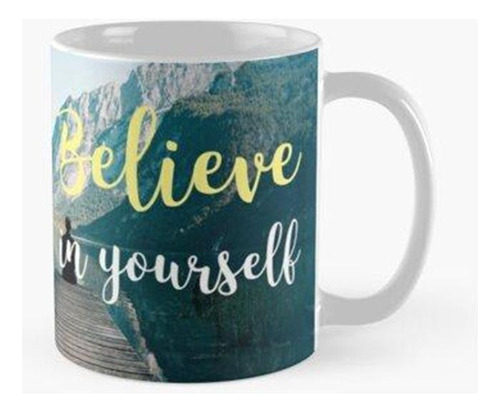 Taza X4 Cree En Ti Mismo, Frase, Motivacional, Inspiradora, 