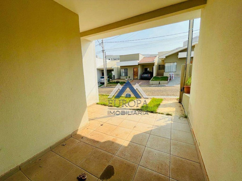 Imagem 2 de 16 de Casa Em Condomínio Fechado Com 3 Dormitórios À Venda, 70 M² Por R$ 245.000 - Centro - Cambé/pr - Ca1380