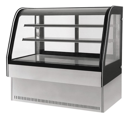 Vitrina Exhibidora Cristal Curvo 387 Lts Migsa Gn-1500c2