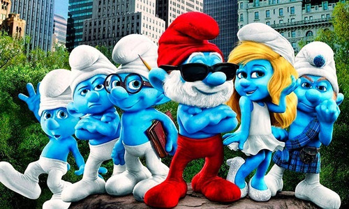 Kit Imprimible - Los Pitufos The Smurfs - Diseño Full