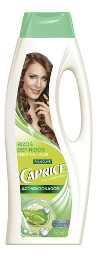 3 Pzs Palmolive Acondicionador Rizos Definidos Caprice 750ml