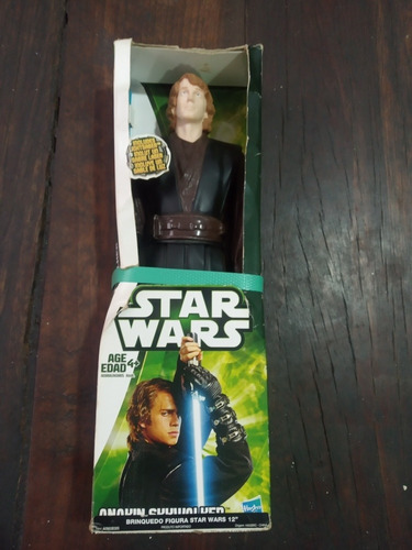 Boneco Anakin Skywalker 30 Cm Na Caixa Original Raro!