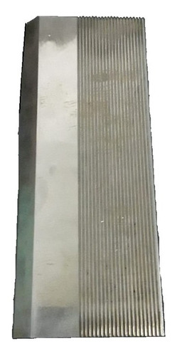 Cuchilla Dorso Ranurado Metal Duro  100 X 60 X 10