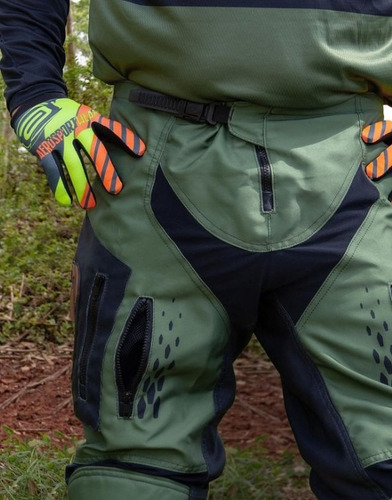 Calça Asw Armadillo Trilha Enduro Com Bolso Ventilação