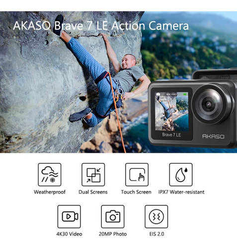 Imagen 5 de 7 de Akaso Camara Brave 7