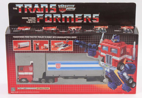 Transformers Optimus Prime G1 Ko 