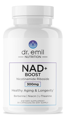 Dr Emil Nutrition Nad+ Boost - Suplemento De Ribosido De Nic