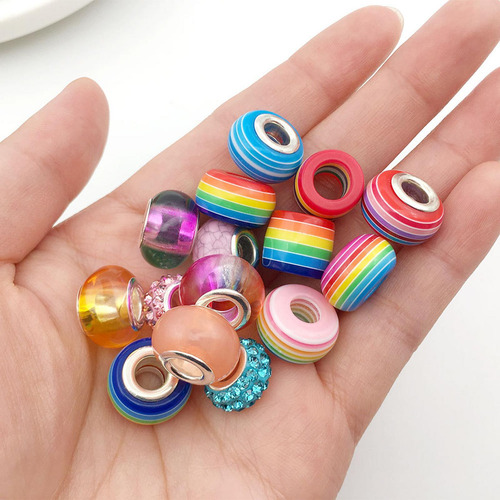 Cuentas Para Manualidades, 60 Cuentas De Cadena De Joyería,
