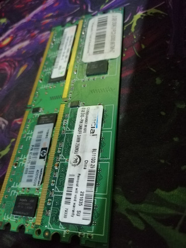 Memora Ram Dd2 A 667 Mhz (Usado)