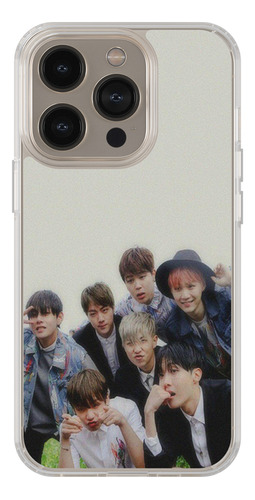 Funda Transparente Para iPhone Chicos Bts..