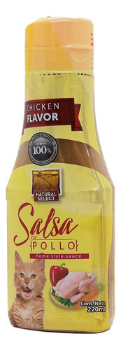 Salsa Gatos Sabor Pollo 220 Ml - Unidad