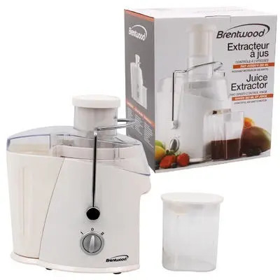 Brentwood Jc-452 W Extractor De Jugo De 400 W, 350 Ml | MercadoLibre