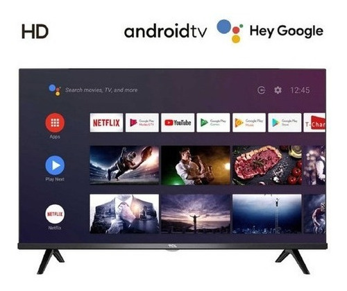 Imagen 2 de 4 de Televisor Tcl 32 32s60a Hd Led Plano Smart Tv Android