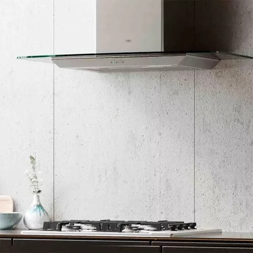 Imagen 4 de 8 de Extractor Purificador Cocina Tst Tamel Inox Y Vidrio 51x60
