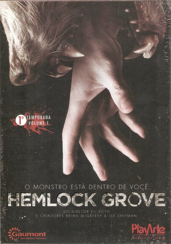 Dvd C/ Luva Hemlock Grove1ª Temporada Volume 1