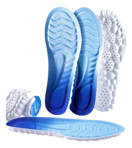 Plantilla Zapatilla Eva 4d Amortiguacion Impacto Elastica
