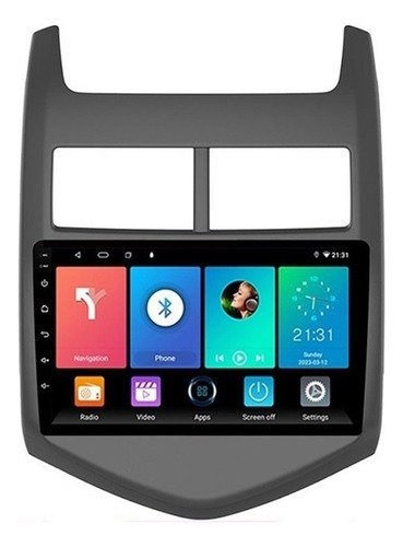 Auto Estéreo Chevrolet Sonic 2011-2016 Android Carplay 2+32g