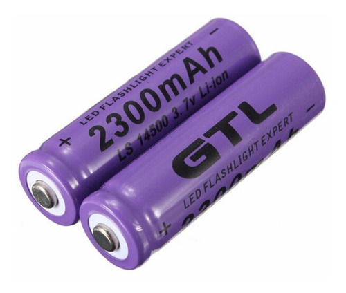 Pila De Litio Aa Ls14500 Recargable 2300 Mah.2 Unidades