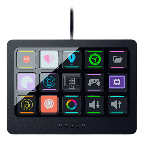 Botonera Stream Controller X Razer 15 Botones