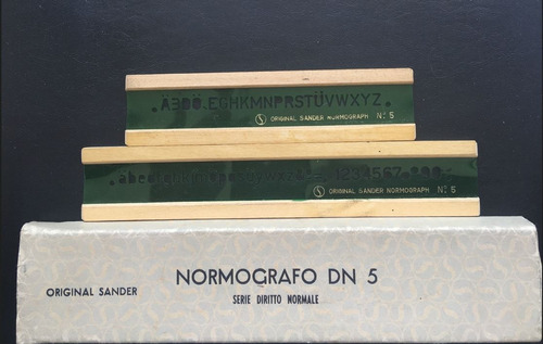 Normógrafo Sander Original N°5