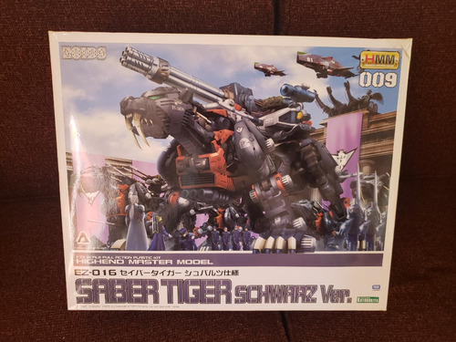 Zoids Kotobukiya Saber Tiger Schwarz Ver. Ez-016 (Usado)