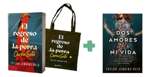 Promo Carrie Soto + Dos Amores - 2 Libros + Totebag Regalo 