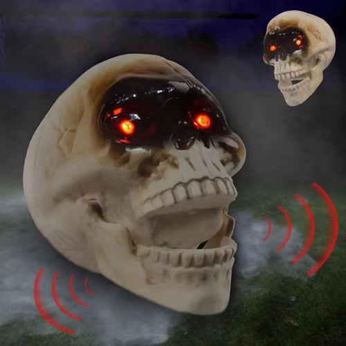 Cabezas De Calavera Espeluznantes Para Decoración De Hallowe