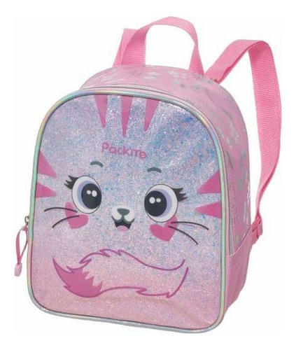 Mochila De Rodinha E Alca Pack Me Ten +lancheira Cor Rosa