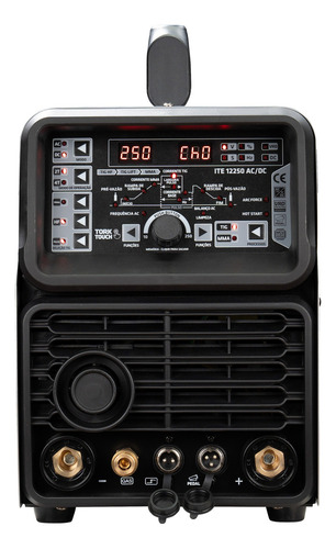 Máquina de soldaSoldadora Super Tork Extreme Touch 250 T - cinza/preto 220V