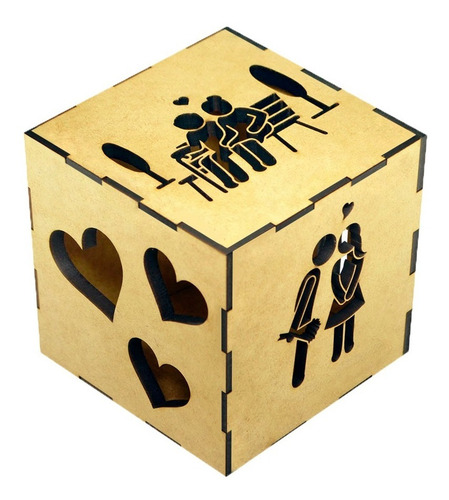 Imagen 3 de 6 de Uniquebox Regalo Personalizable Para Nobia Amor Cumpleaños