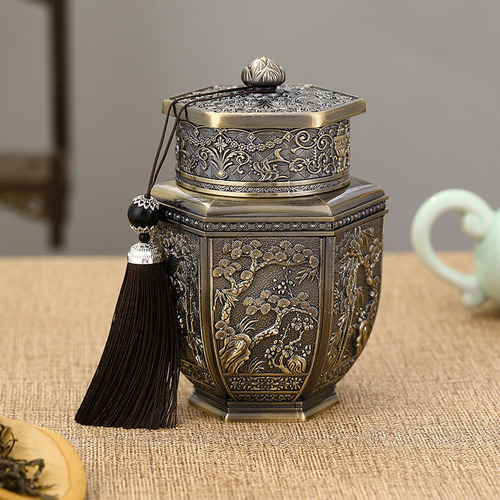 Yz Recipiente Para Té Suelto, Contenedor Para Té Oriental,