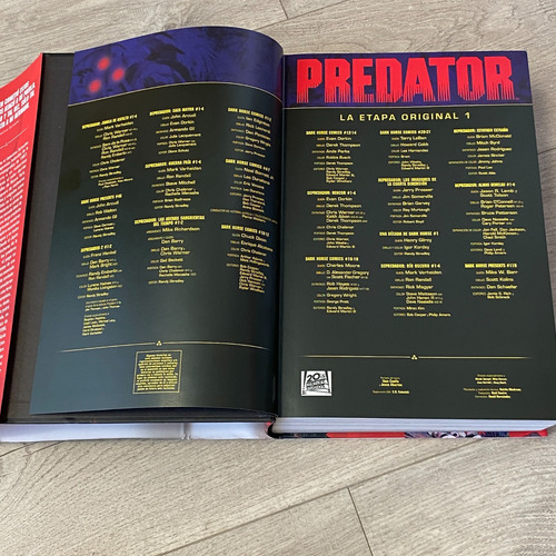 Predator - La Etapa Original - Tomo 1 - Marvel Omnibus (Usado)