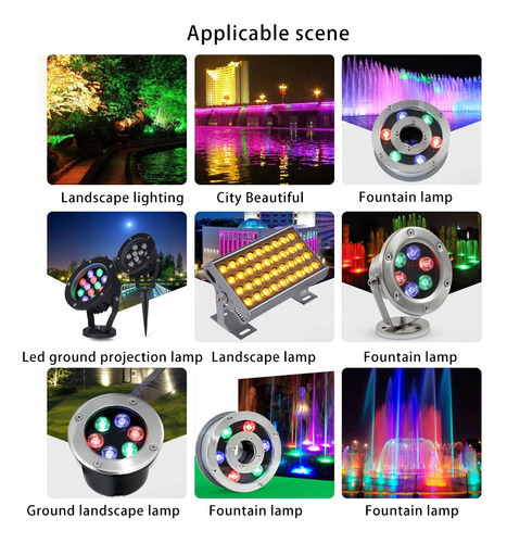 10 Unidades De Luz Led Roja Y Verde Rgb De Alta Potencia, 3