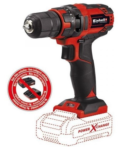 Parafusadeira Furadeira 18v 3/8 Pol S/ Bateria Einhell