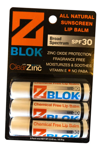 Z Blok Blsamo Labial Y Protector Solar