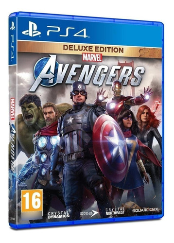 Avengers Marvel Deluxe Edition Ps4 Nuevo Sellado Físico*