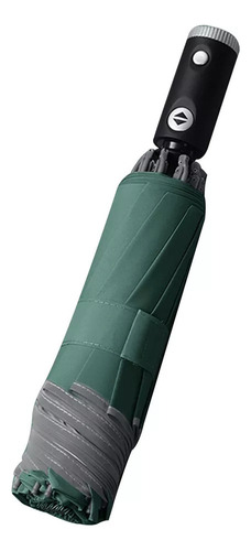 Paraguas Automático Con Luz Led Ange, De Borde Inverso, Trip