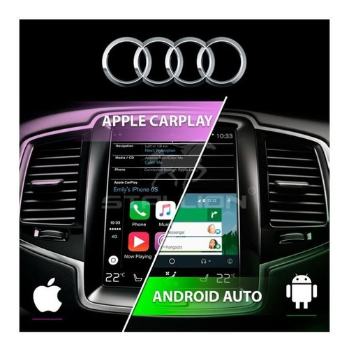 Interface Carplay Android Auto Camra Audi Q3 2014 A 2018