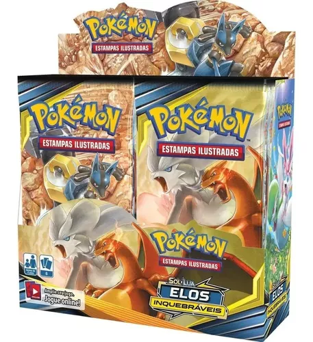 Pokemon Tcg Box Sol E Lua 216 Cards Jogo De Cartas Pokemon