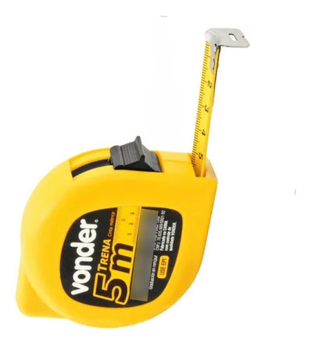Vonder Trena 5m - Fita Métrica 1 Unidade 19mm