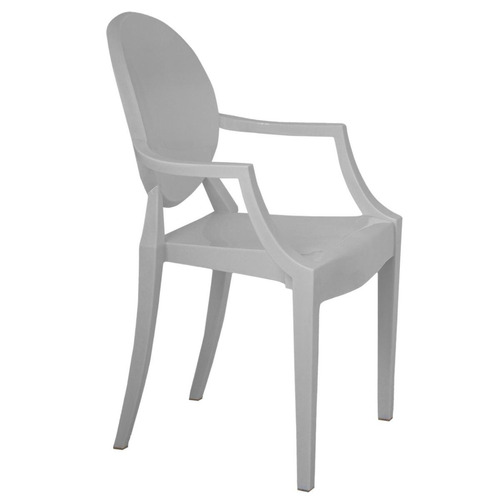 Cadeira Com Braço Ghost Branca