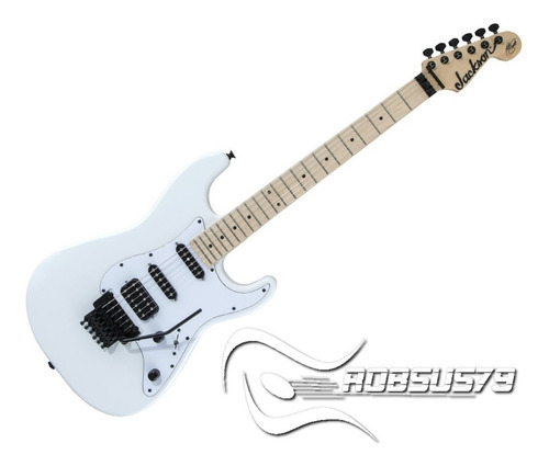 Imagem 2 de 10 de Guitarra Jackson Adrian Smith Sdx Mn - Snow White C/ Nfe