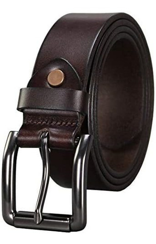Bullko Cinturón De Cuero Genuino Para Hombre Cinturones De