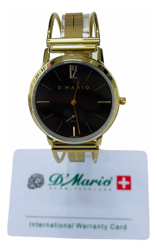 Reloj D Mario Pulso Esqueleto Hombre Ze1023